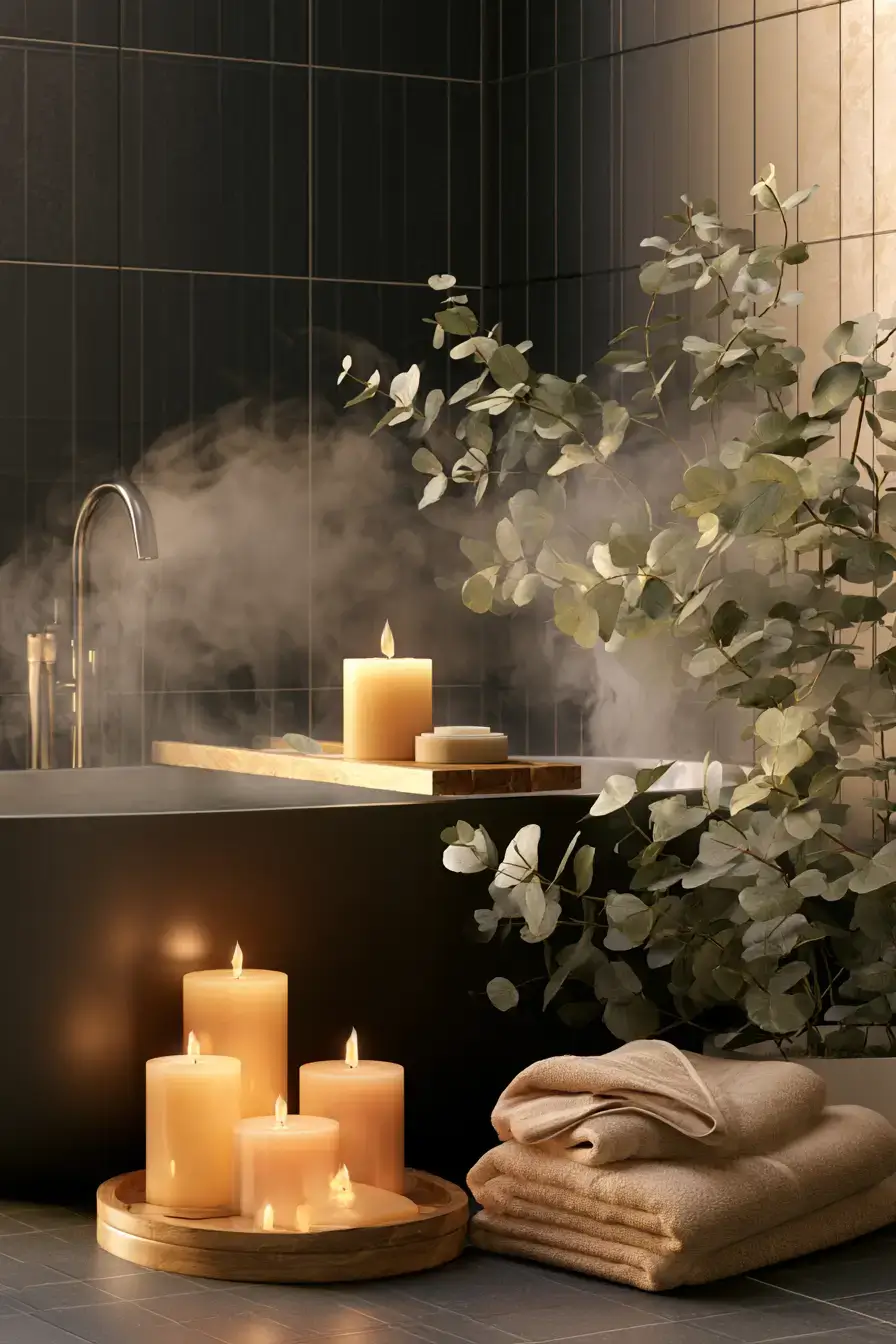 27 Luxe Moody Bathroom Ideas For A Polished Spa Inspired Space