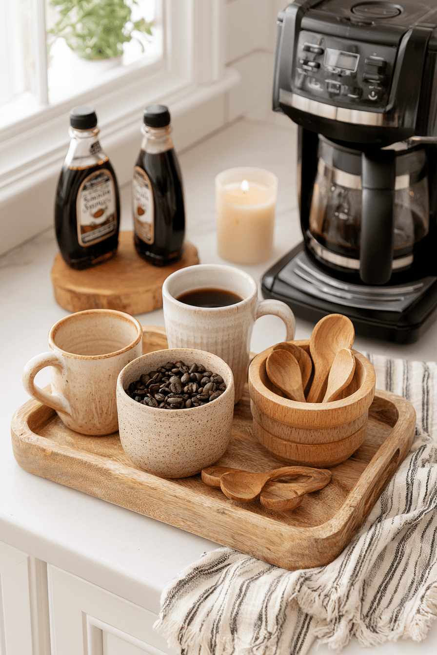 27 Cozy Kitchen Coffee Station Ideas for Happy Mornings