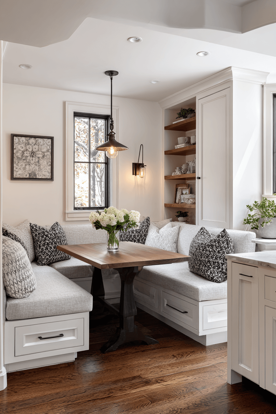 27 Small Corner Breakfast Nook Ideas