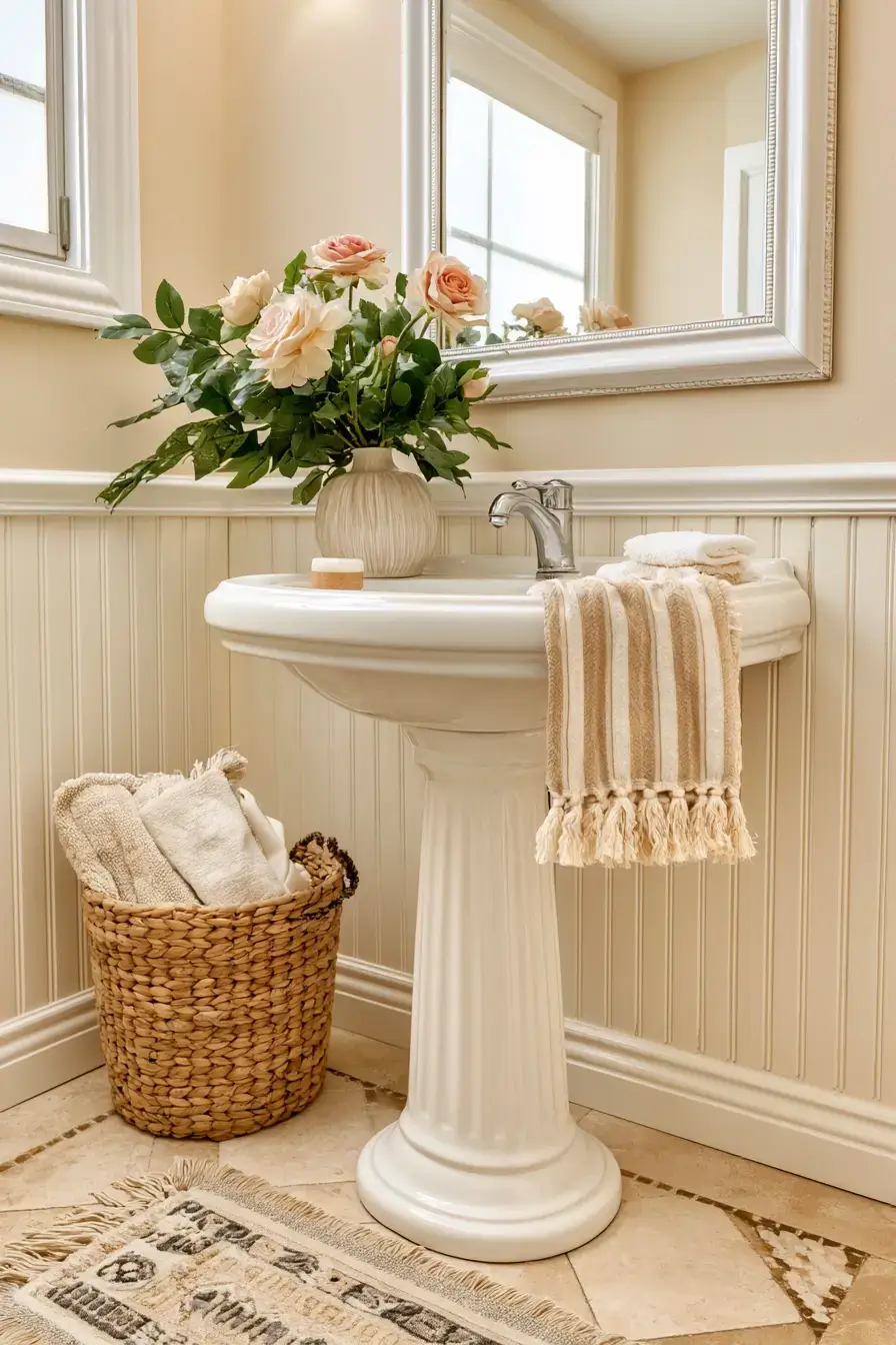 27 Stylish Small Powder Room Ideas For A Beautiful Guest Bath