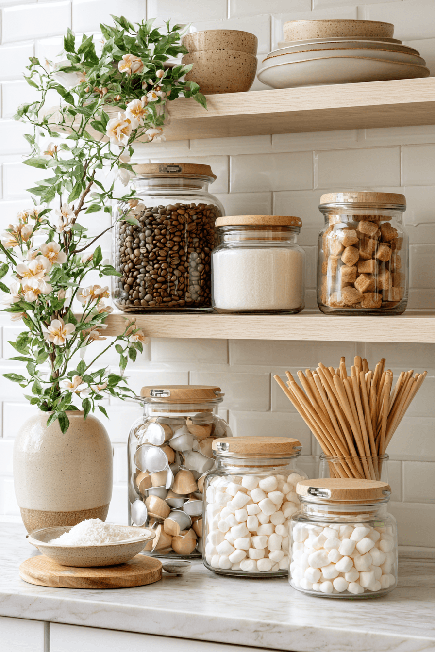 27 Cozy Kitchen Coffee Station Ideas for Happy Mornings