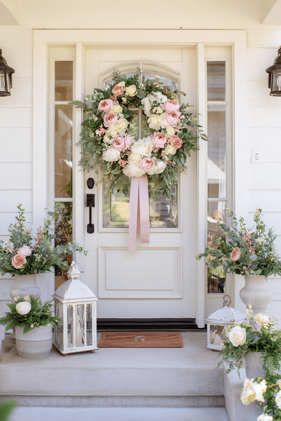 27 Colorful Summer Wreaths For Front Door