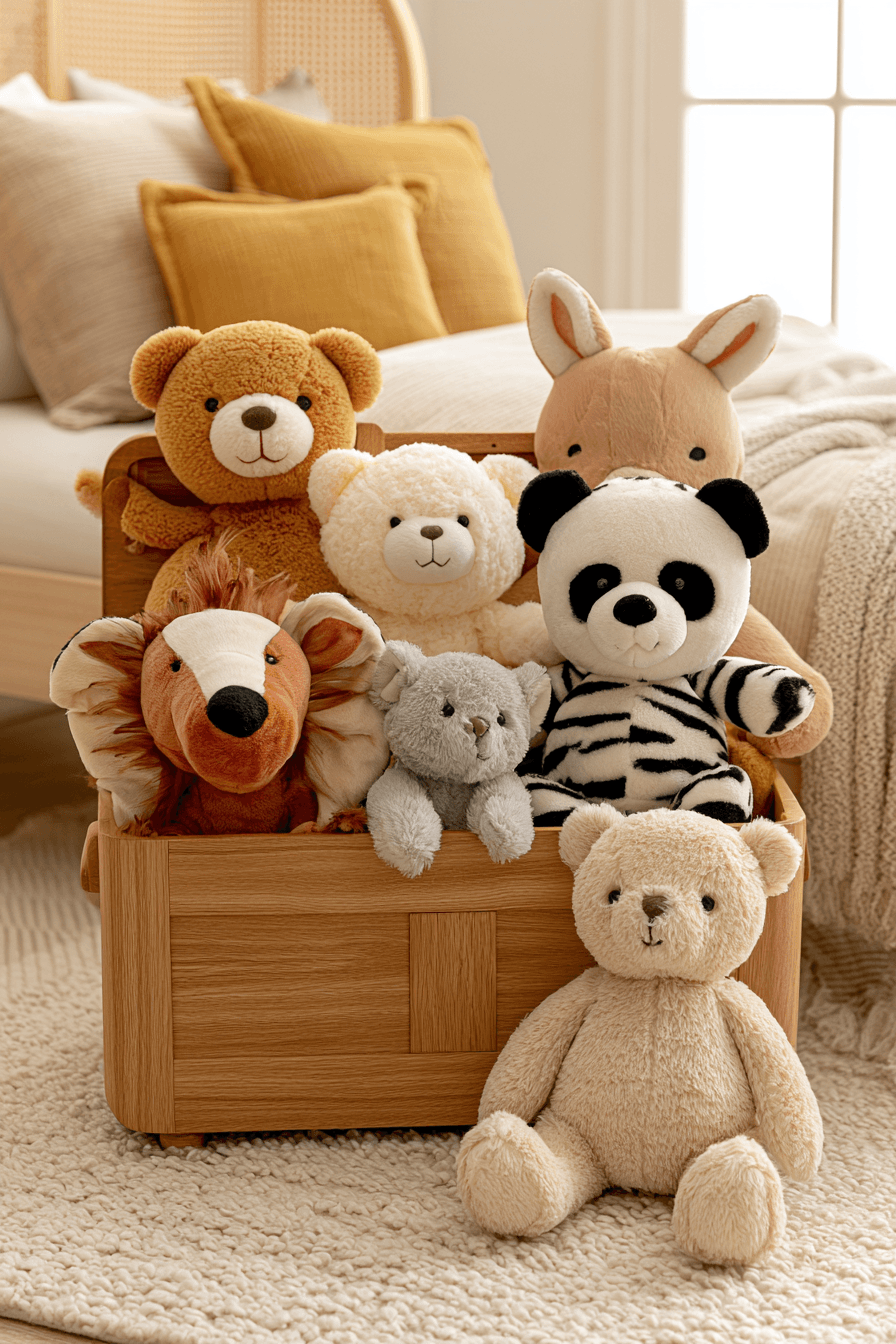 27 Beautiful Plush Toy Storage Ideas for a Cute Organized Room