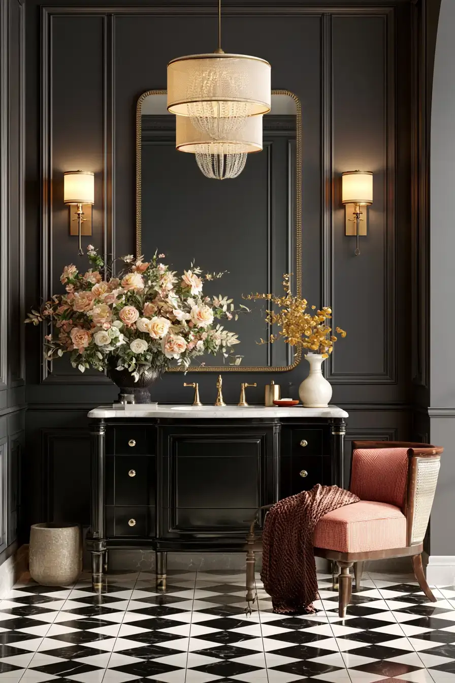 27 Luxe Moody Bathroom Ideas For A Polished Spa Inspired Space