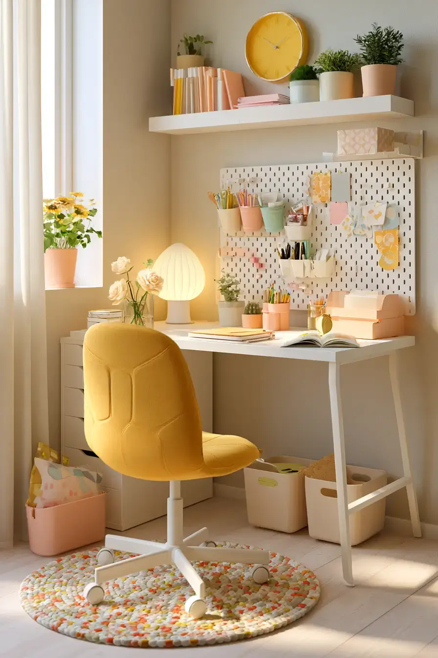 27 Sunny Yellow Dorm Room Ideas For Happy College Living