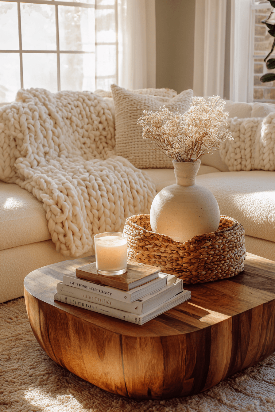 27 Cozy Living Room Table Ideas