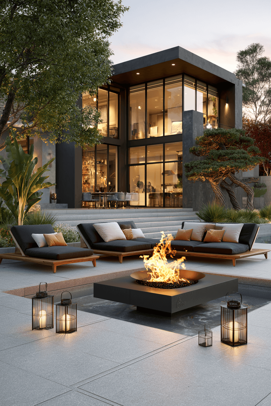 27 Stunning Sunken Fire Pit Ideas for Outdoor Living