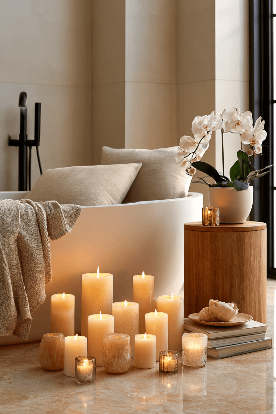 27 Stylish Bath Tub Decor Ideas for a Peaceful Home