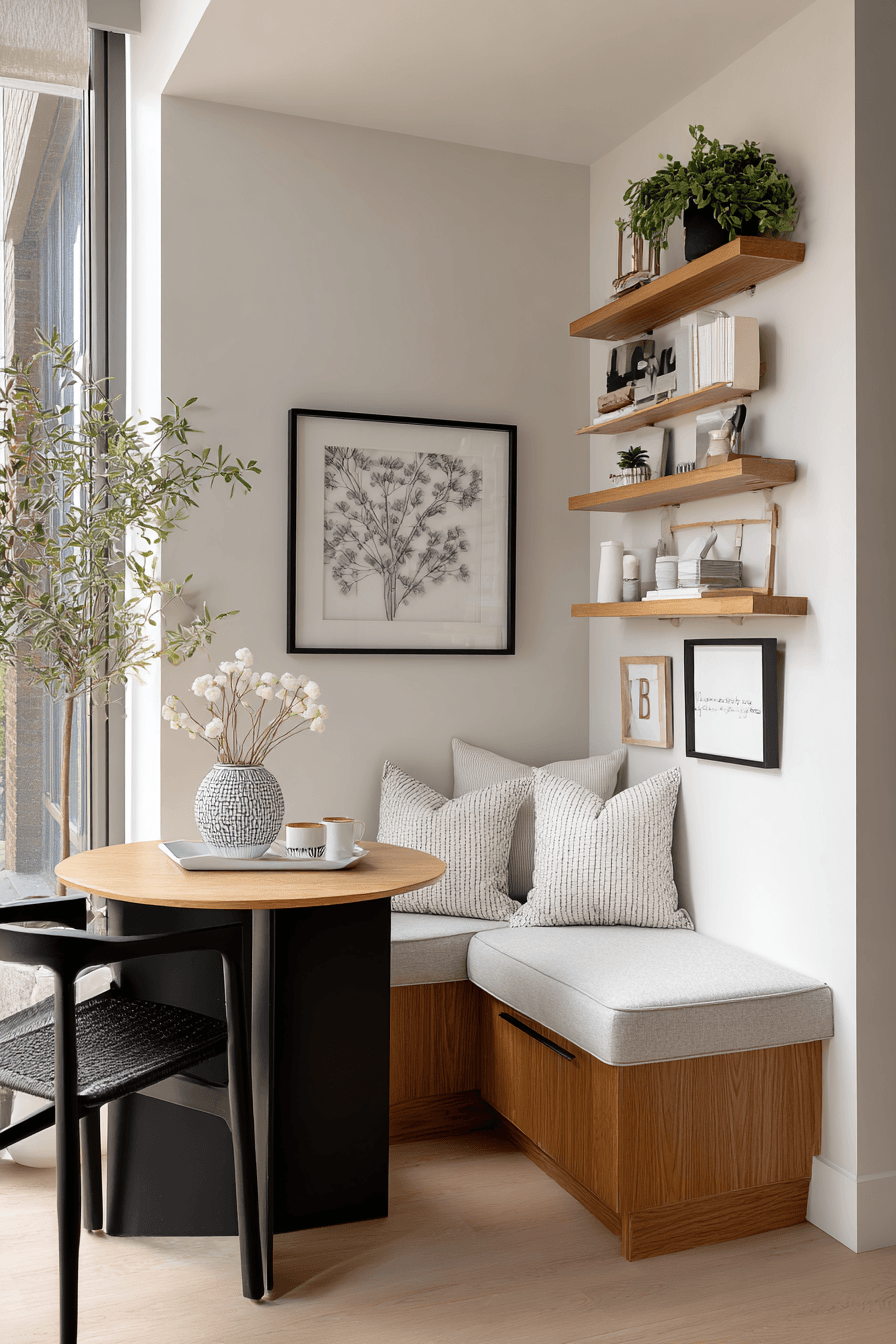 27 Small Corner Breakfast Nook Ideas