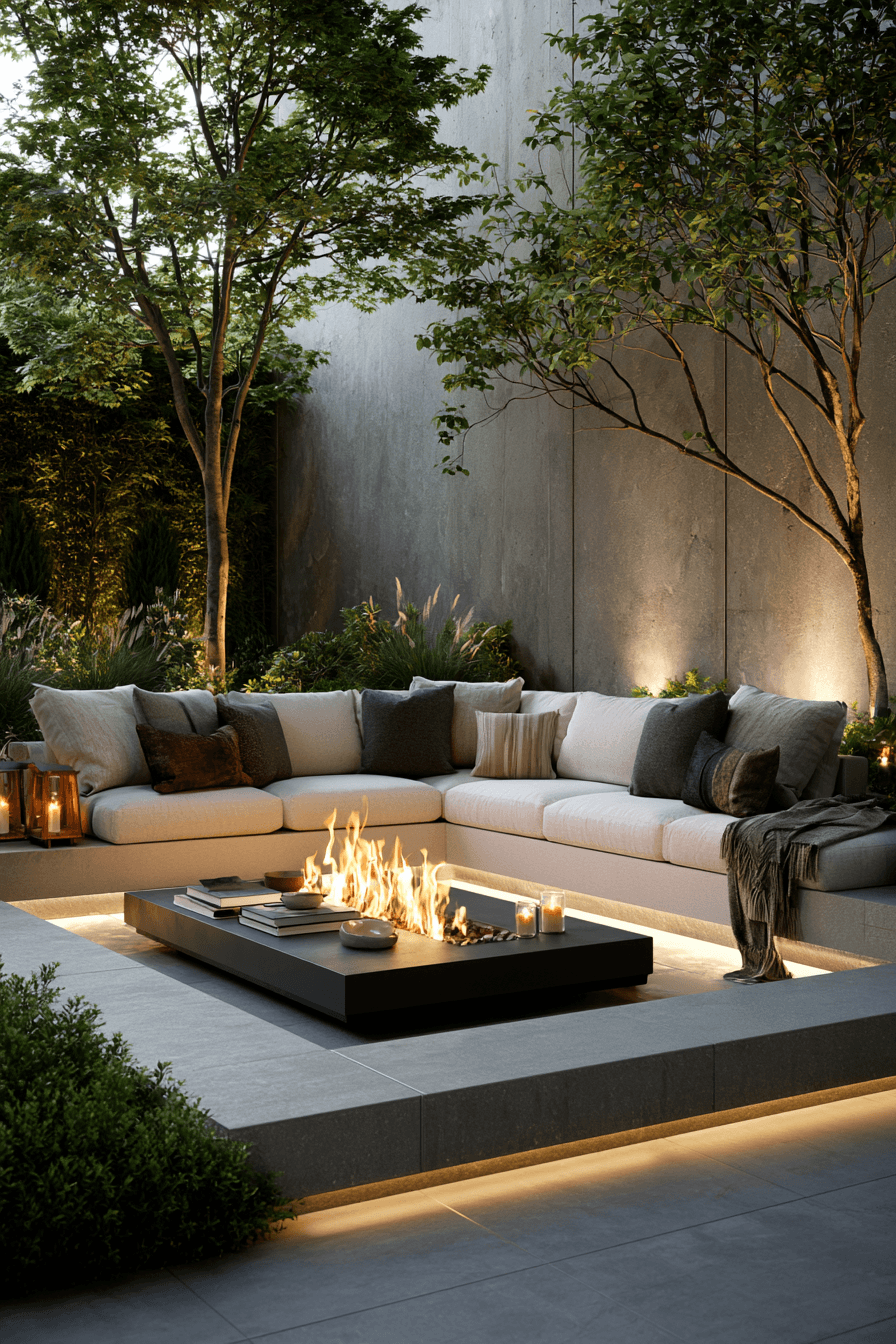 27 Stunning Sunken Fire Pit Ideas for Outdoor Living