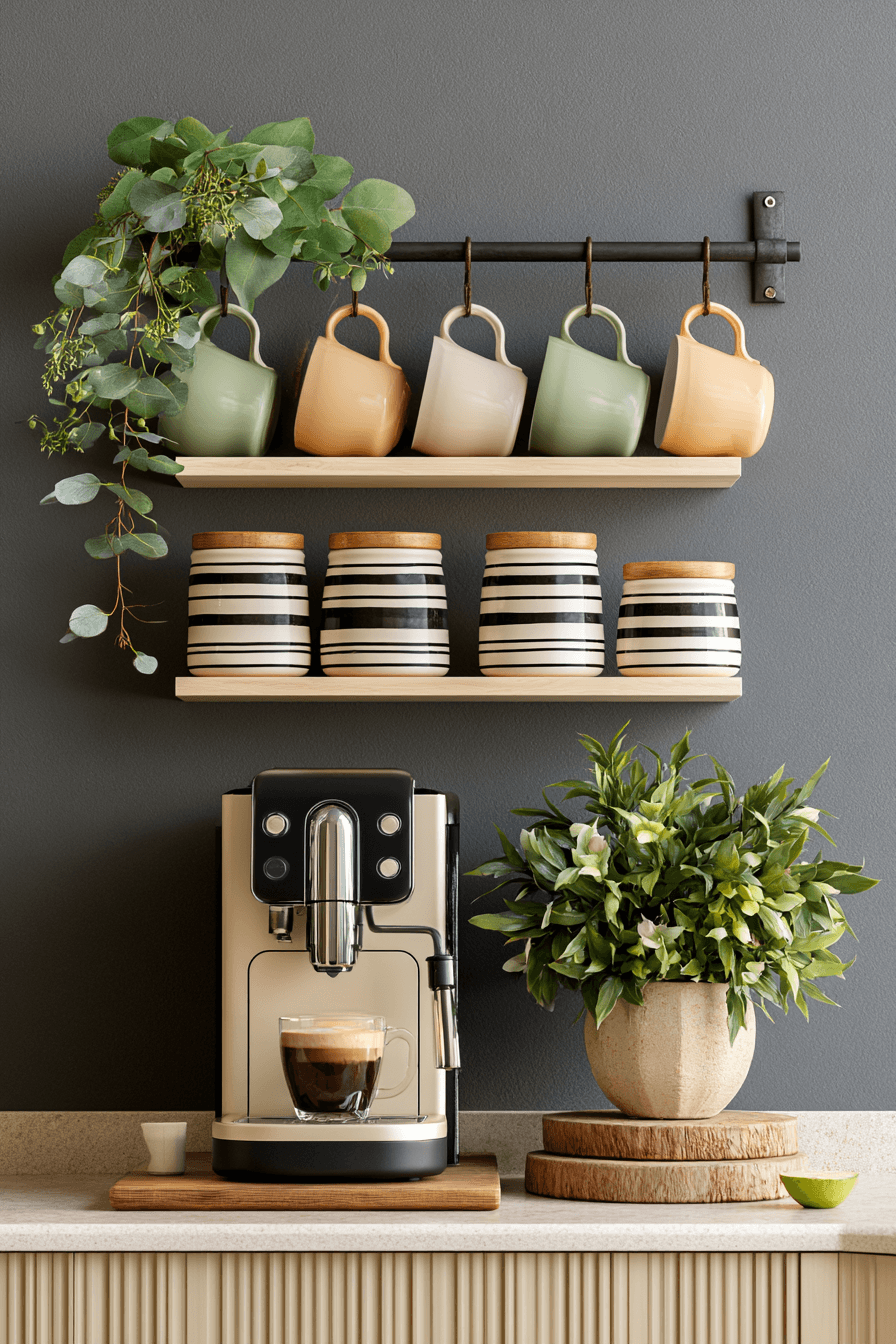 27 Cozy Kitchen Coffee Station Ideas for Happy Mornings