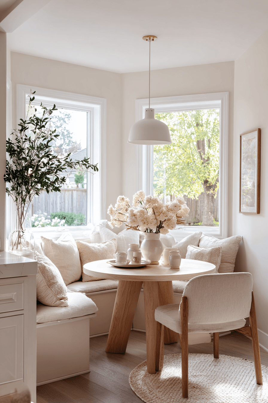 27 Small Corner Breakfast Nook Ideas