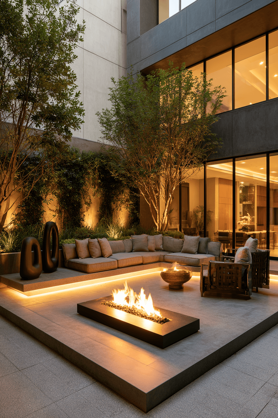 27 Stunning Sunken Fire Pit Ideas for Outdoor Living