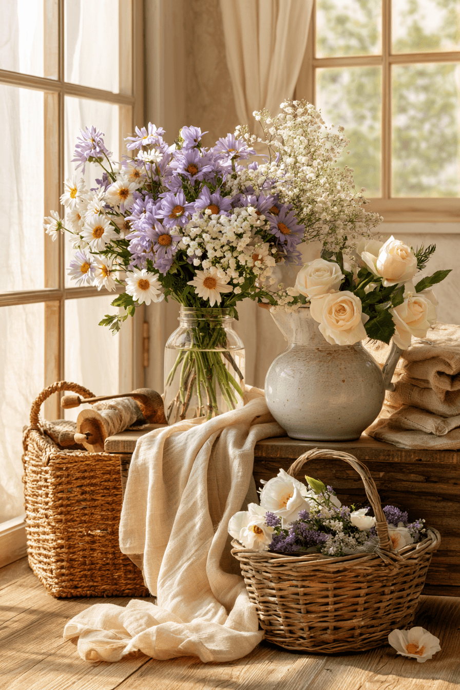 27 Beautiful Home Flower Decor Ideas for a Fresh Cheerful Space