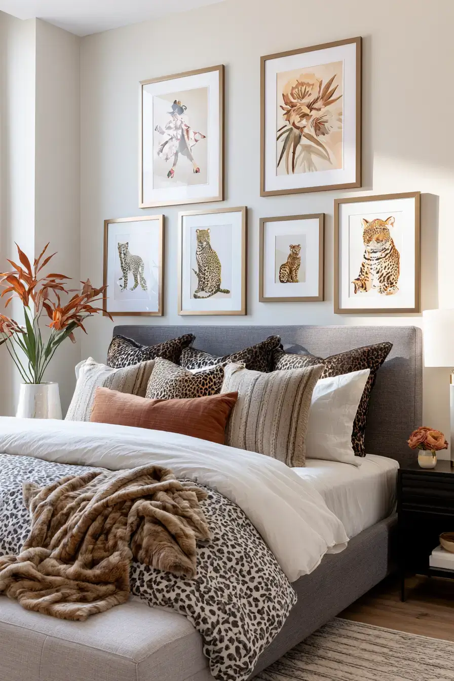 27 Glam Leopard Print Bedroom Ideas For A Fierce Pretty Space