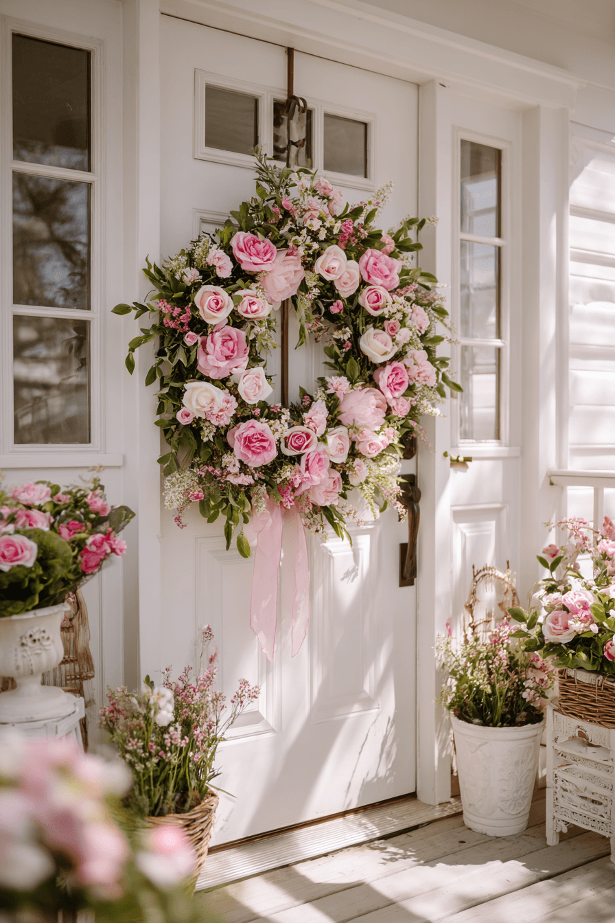 27 Colorful Summer Wreaths For Front Door