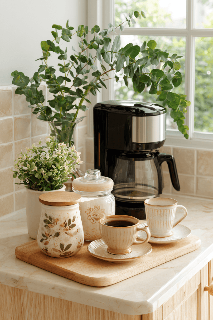 27 Cozy Kitchen Coffee Station Ideas for Happy Mornings