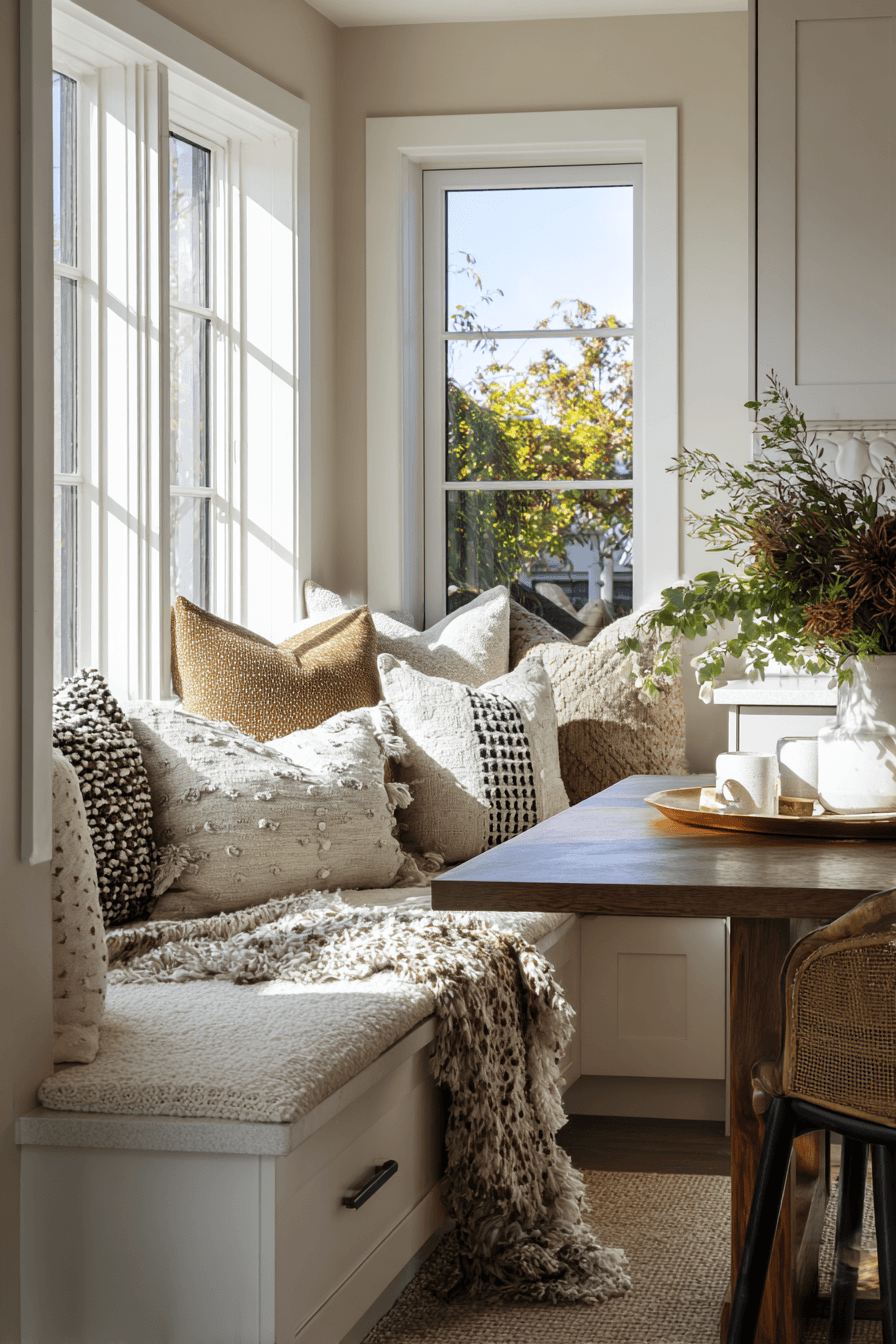 27 Small Corner Breakfast Nook Ideas