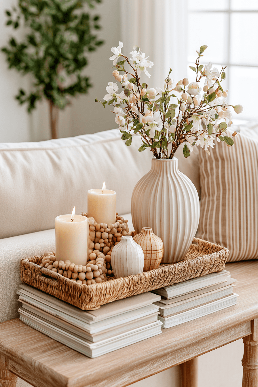 27 Cozy Console Table Decorating Behind Couch Looks