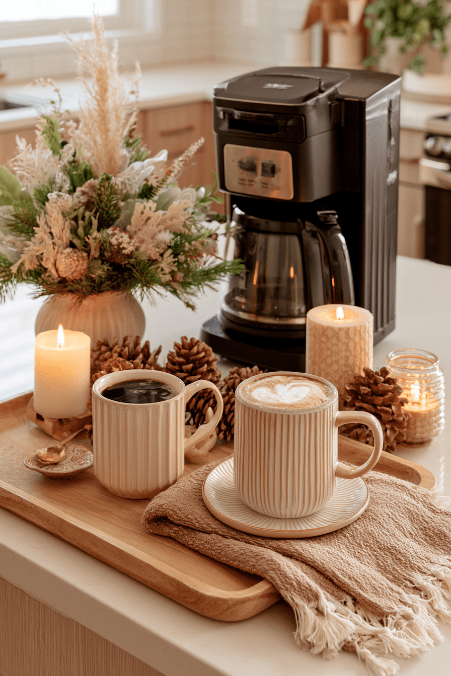 27 Cozy Kitchen Coffee Station Ideas for Happy Mornings