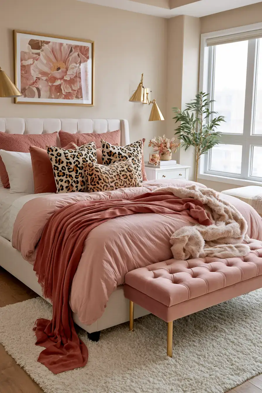 27 Glam Leopard Print Bedroom Ideas For A Fierce Pretty Space