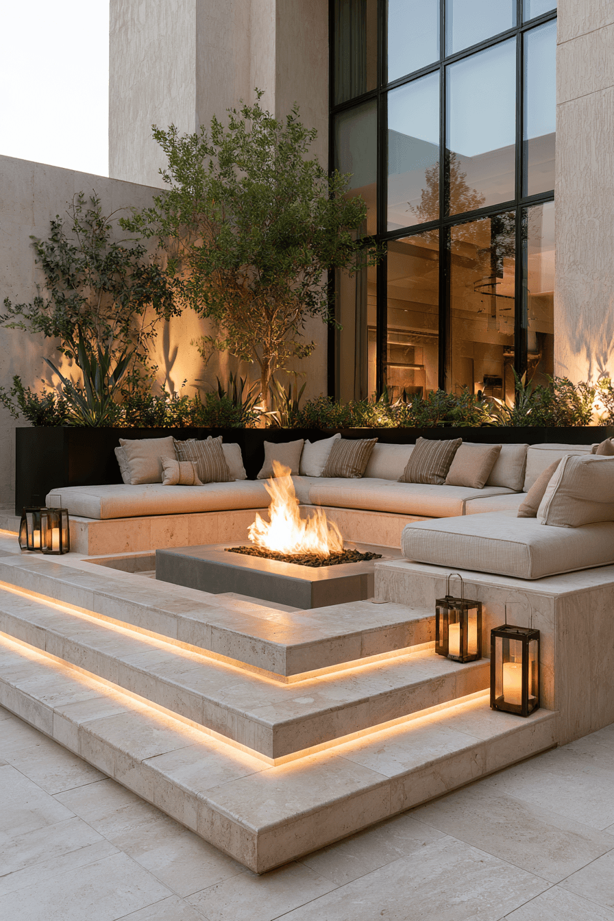 27 Stunning Sunken Fire Pit Ideas for Outdoor Living