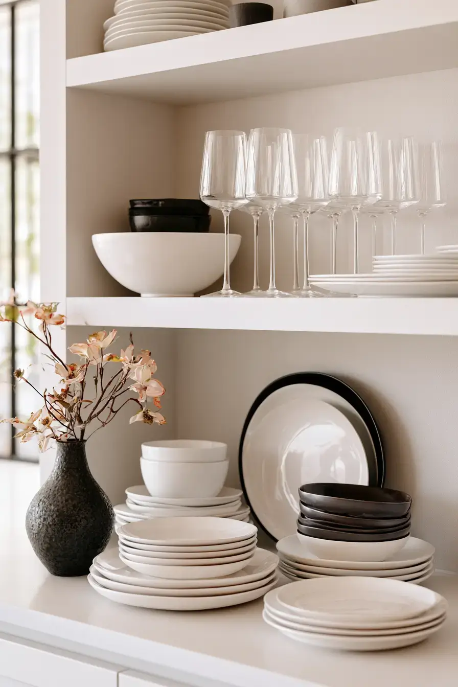 27 Cozy Kitchen Shelf Decor Ideas For A Warm Homey Look