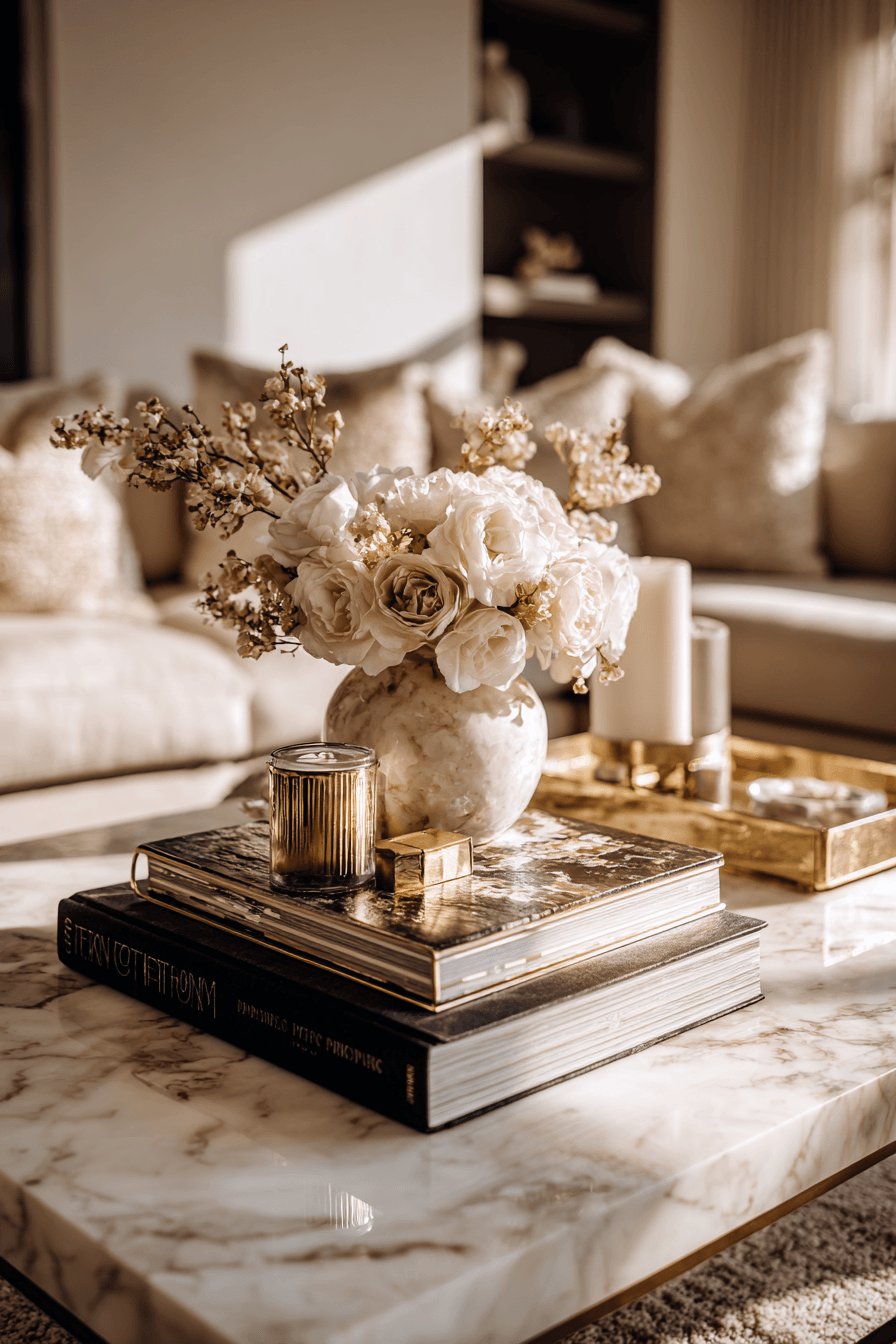 27 Cozy Living Room Table Ideas