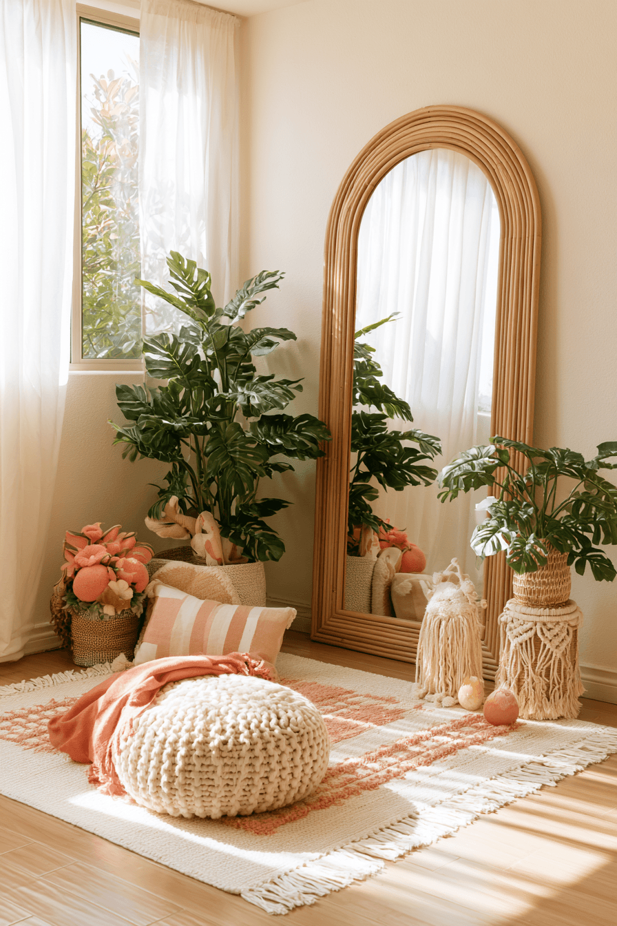 27 Gorgeous Corner Mirror Decor Ideas for a Polished Home