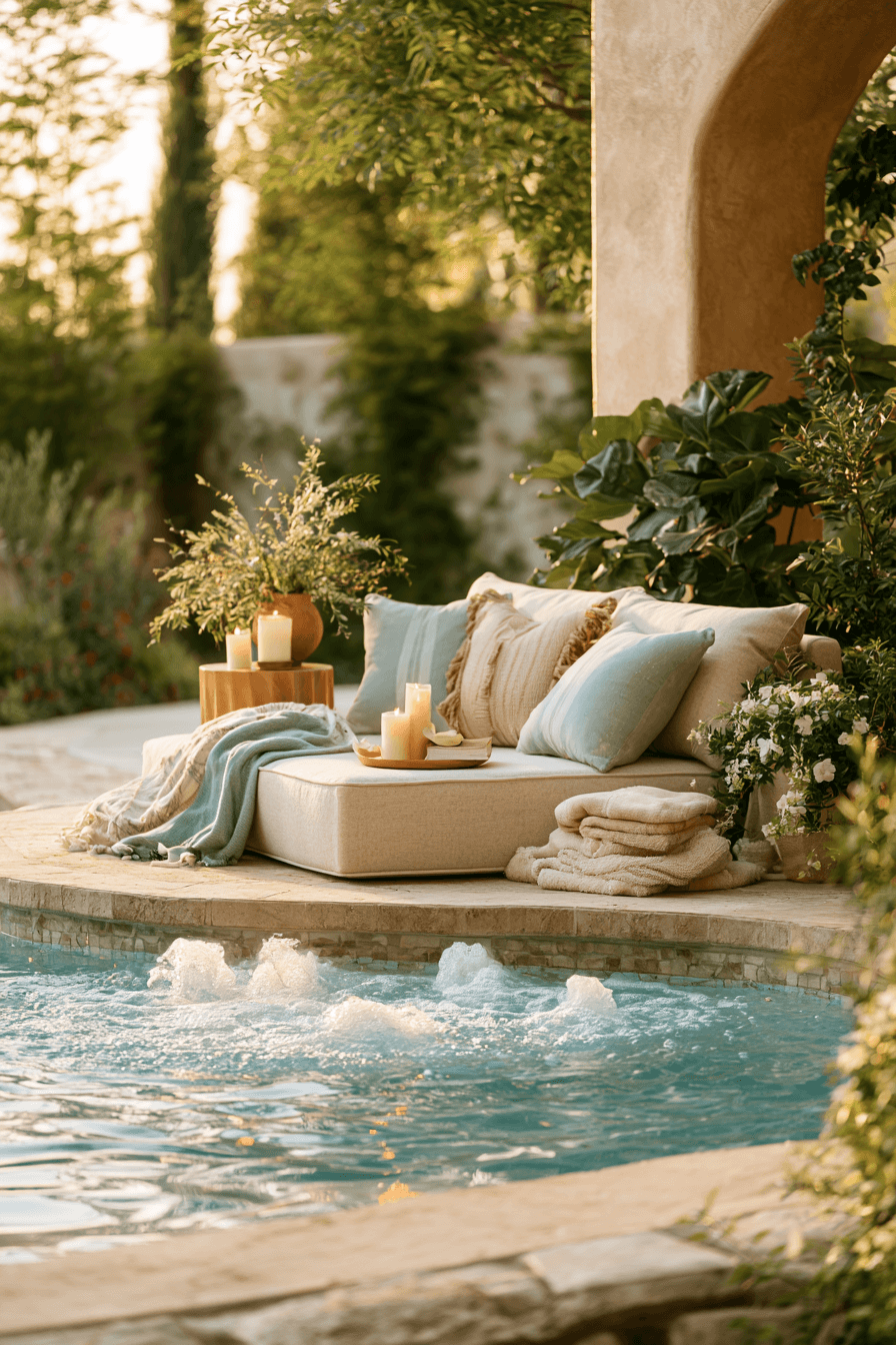 27 Cozy Natural Swimming Pool Designs for a Relaxing Garden Escape