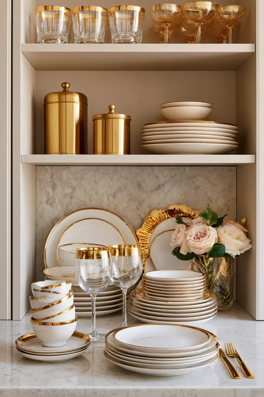 27 Cozy Kitchen Shelf Decor Ideas For A Warm Homey Look