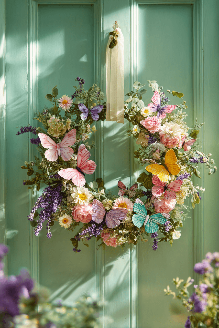 27 Colorful Summer Wreaths For Front Door