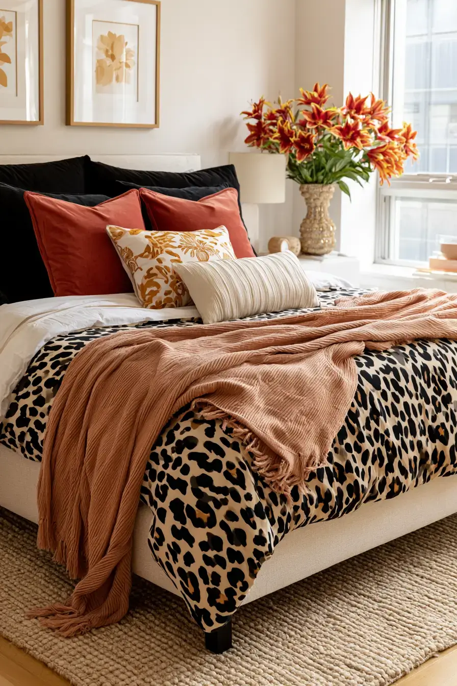 27 Glam Leopard Print Bedroom Ideas For A Fierce Pretty Space