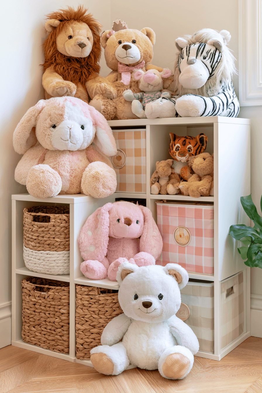 27 Beautiful Plush Toy Storage Ideas for a Cute Organized Room