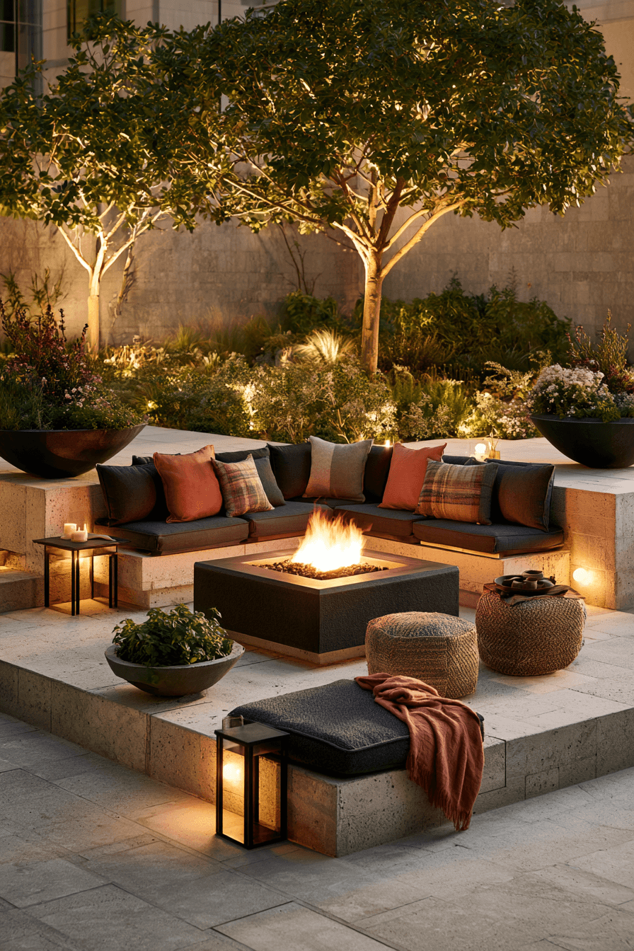 27 Stunning Sunken Fire Pit Ideas for Outdoor Living