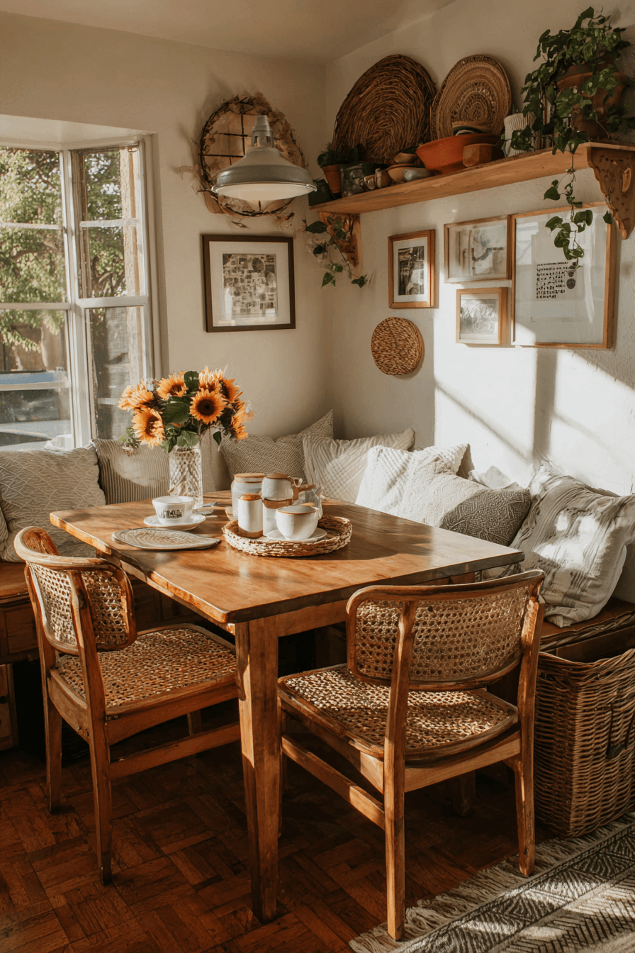 27 Small Corner Breakfast Nook Ideas