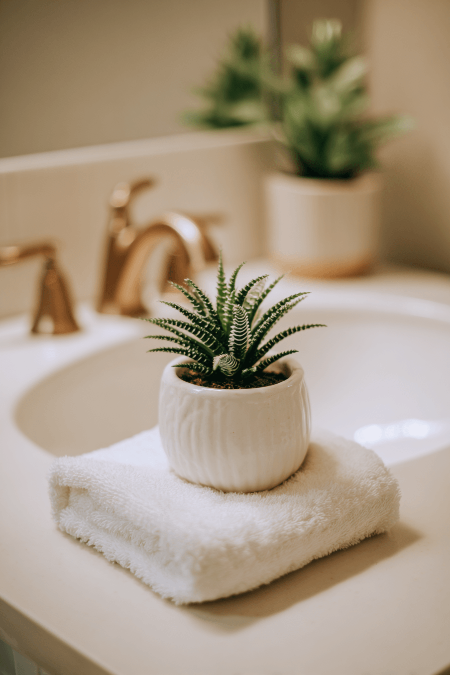 27 Cozy Bathroom Plant Decor Ideas