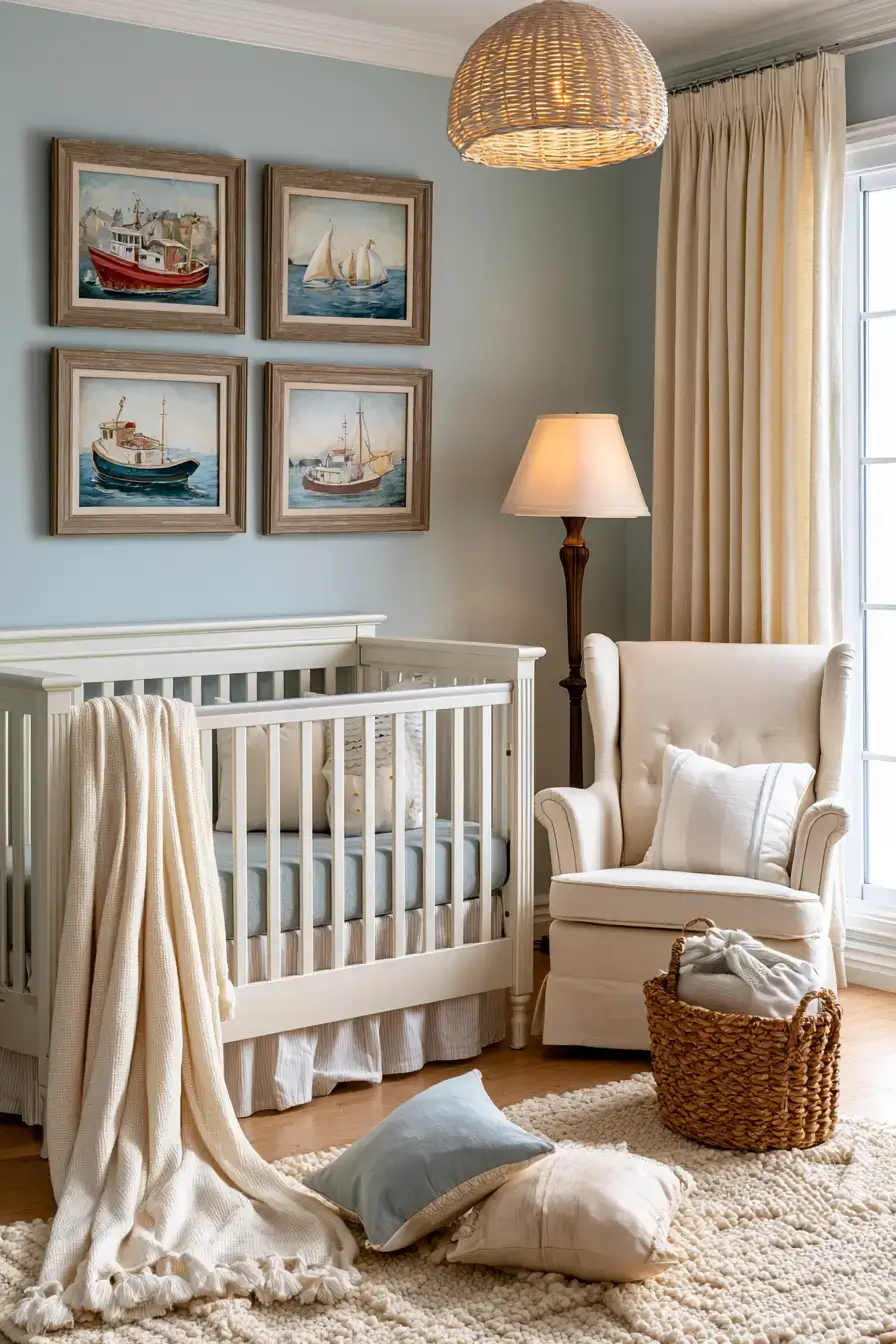 27 Adorable Nautical Nursery Ideas For A Tiny Sailor Theme