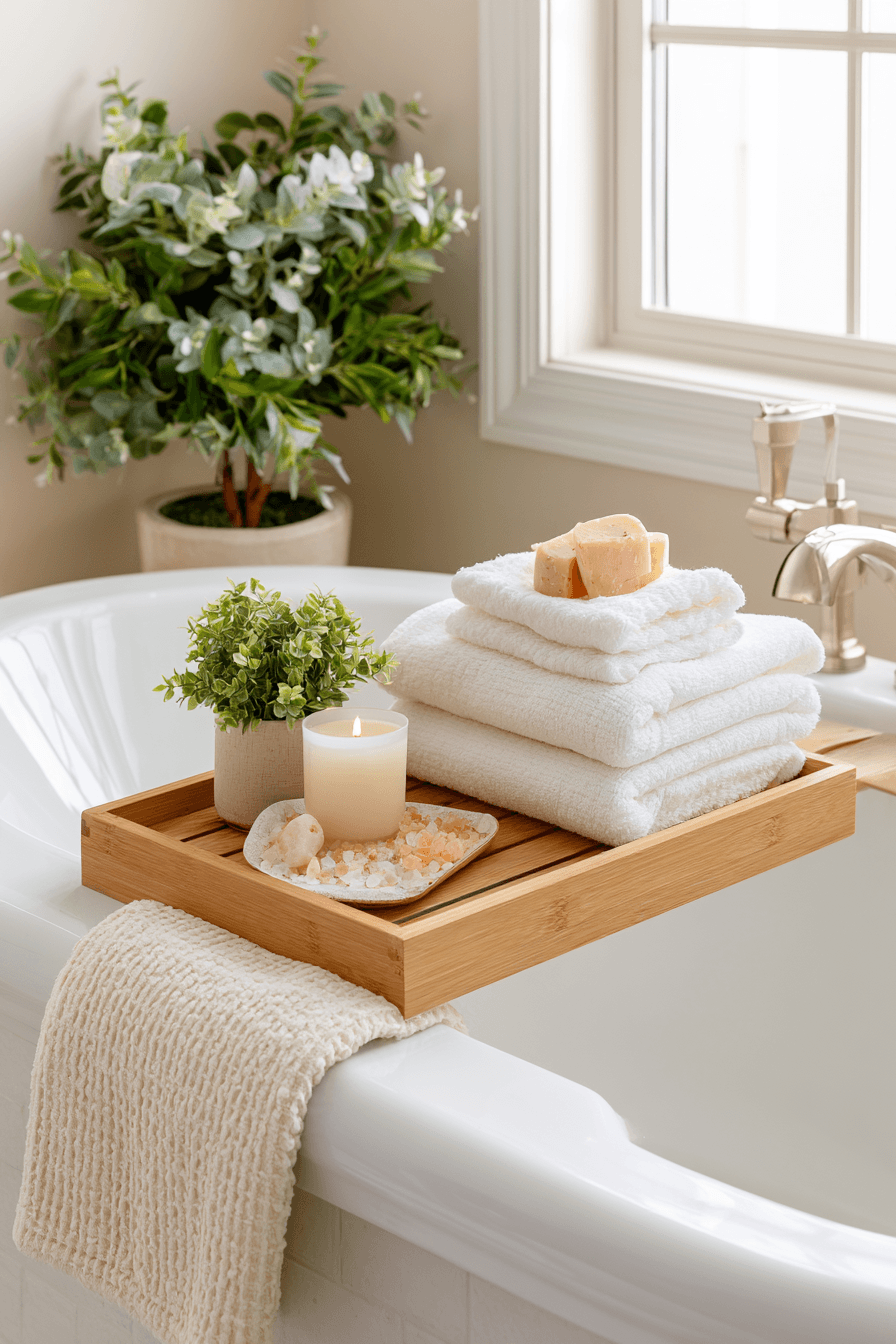 27 Stylish Bath Tub Decor Ideas for a Peaceful Home
