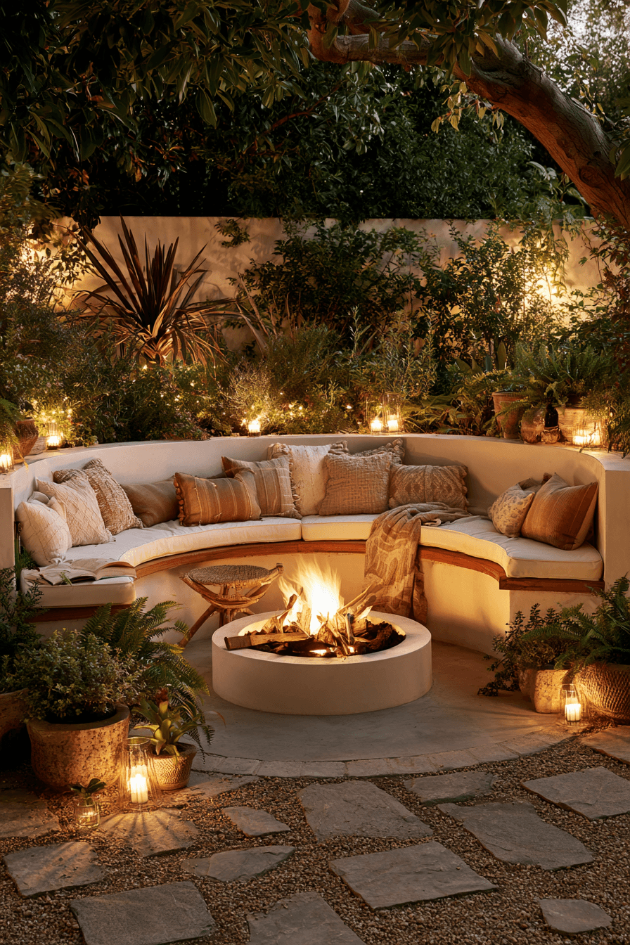 27 Stunning Sunken Fire Pit Ideas for Outdoor Living