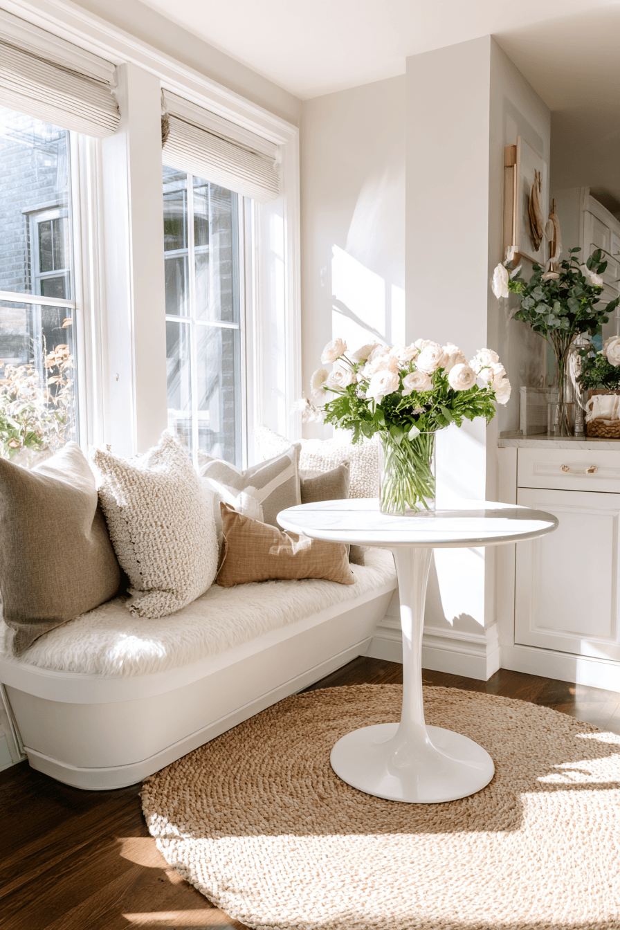 27 Small Corner Breakfast Nook Ideas