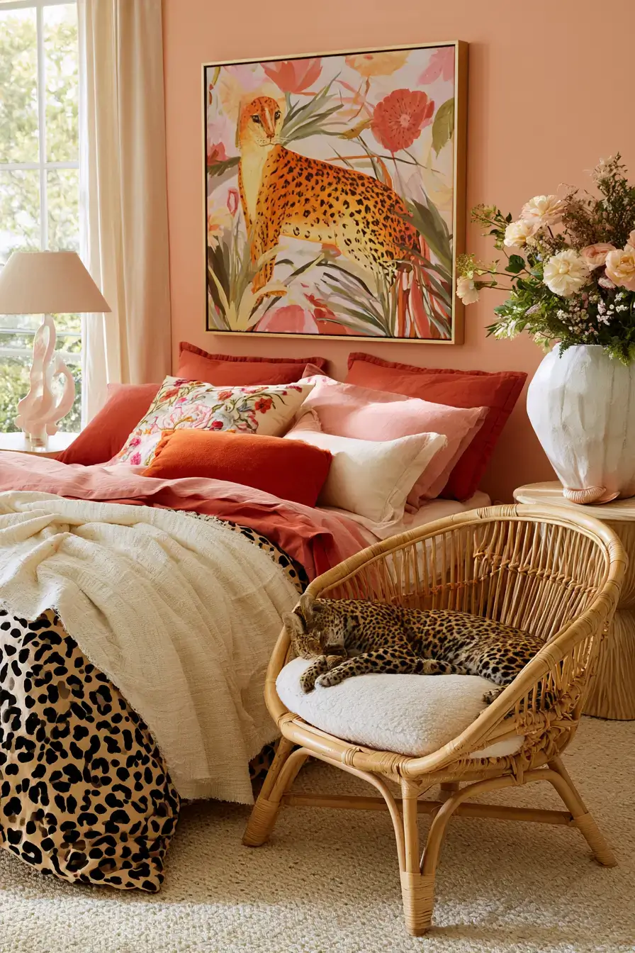 27 Glam Leopard Print Bedroom Ideas For A Fierce Pretty Space