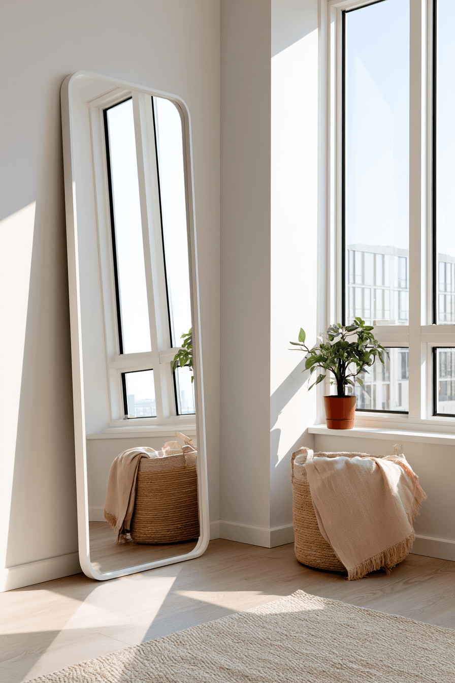 27 Gorgeous Corner Mirror Decor Ideas for a Polished Home