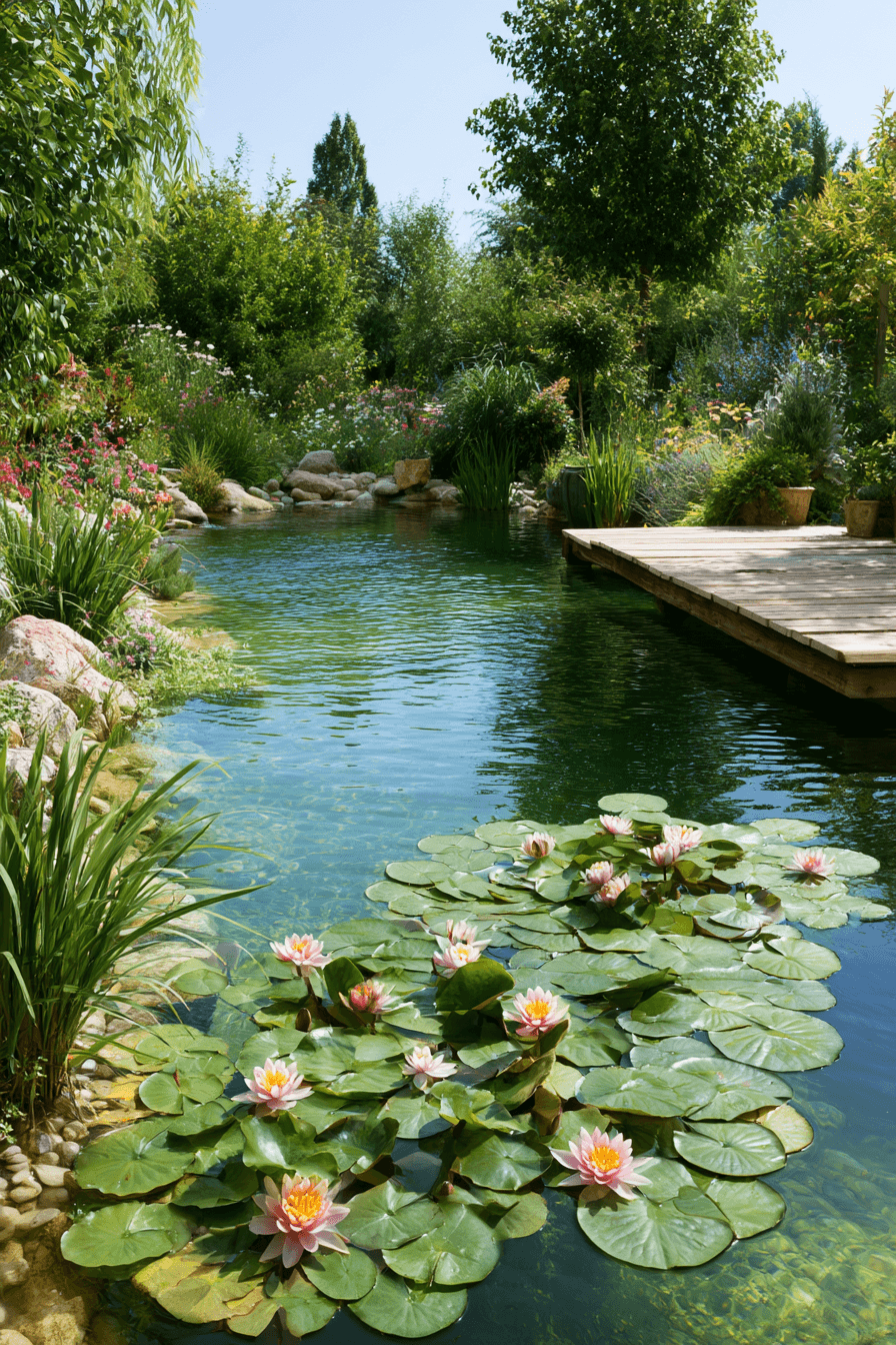 27 Cozy Natural Swimming Pool Designs for a Relaxing Garden Escape