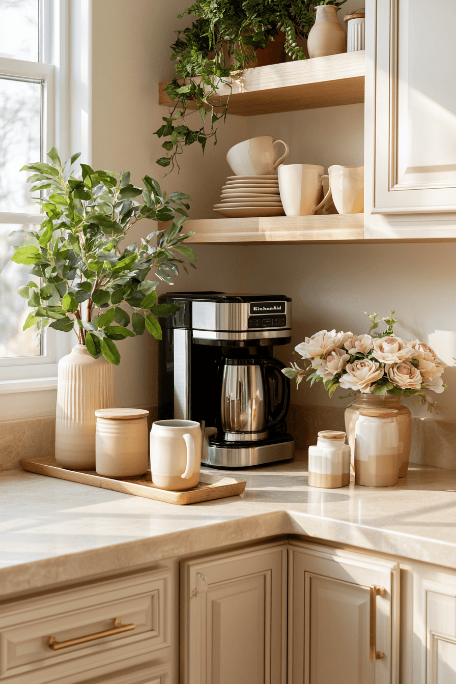 27 Cozy Kitchen Coffee Station Ideas for Happy Mornings
