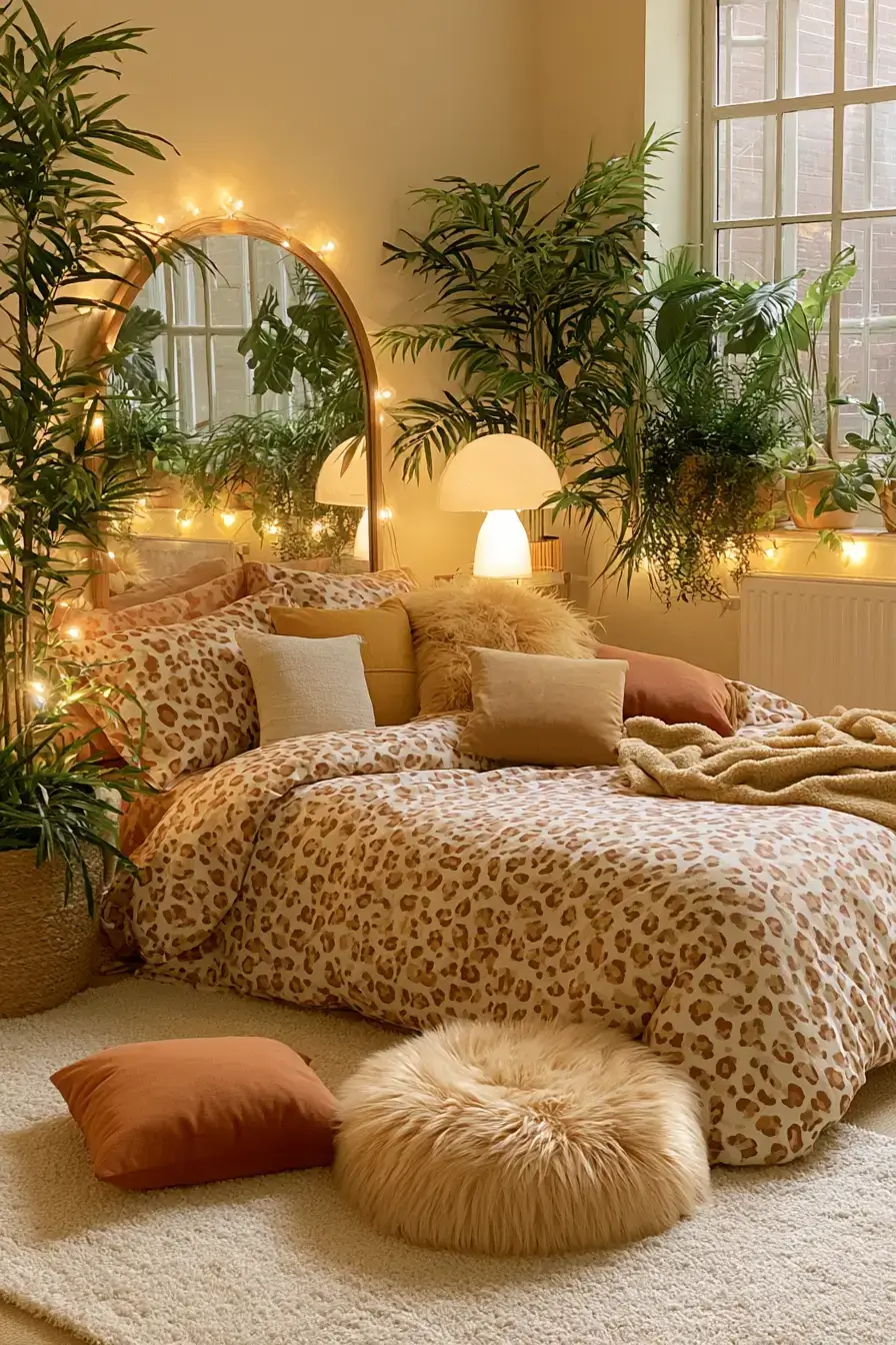 27 Glam Leopard Print Bedroom Ideas For A Fierce Pretty Space