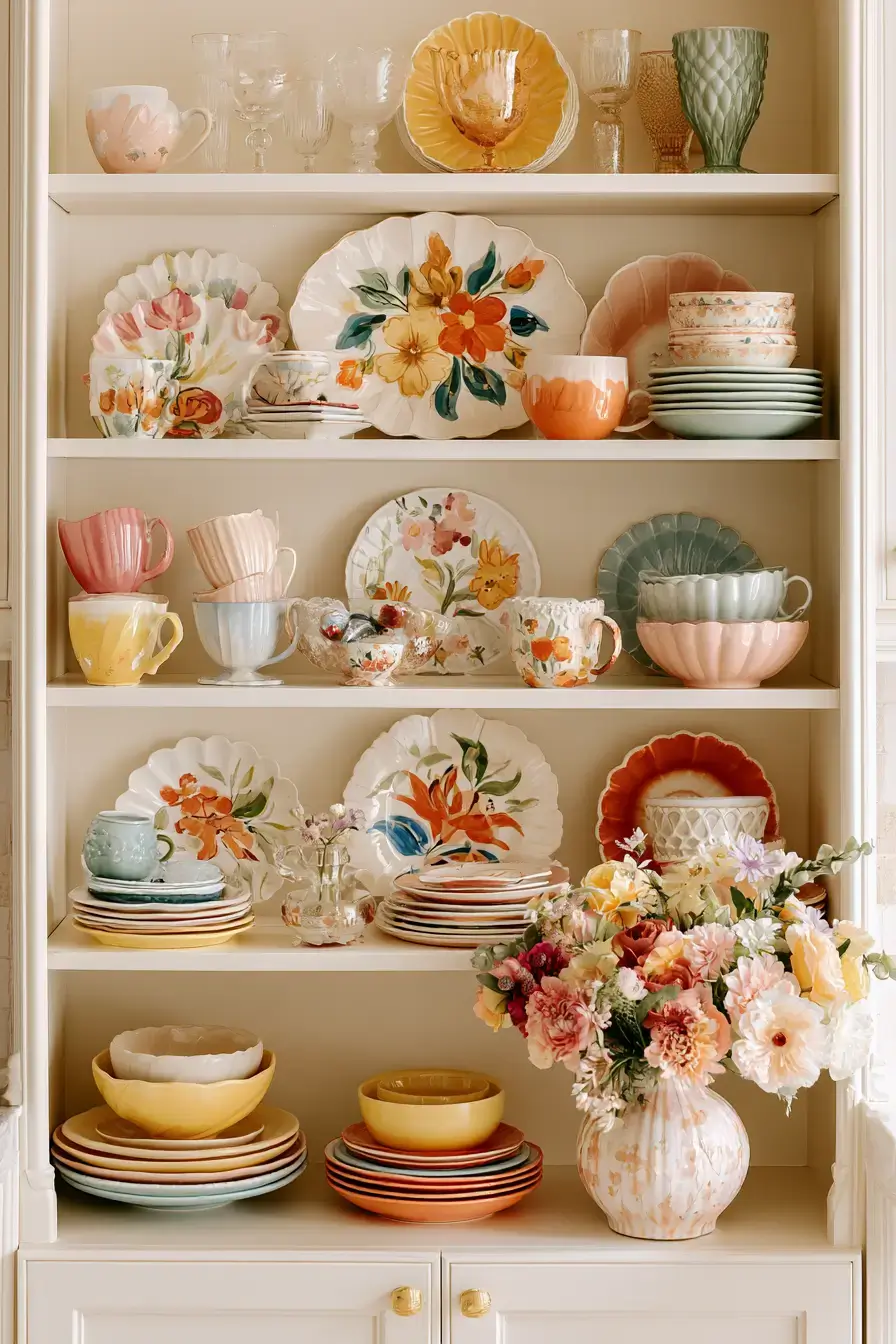 27 Cozy Kitchen Shelf Decor Ideas For A Warm Homey Look