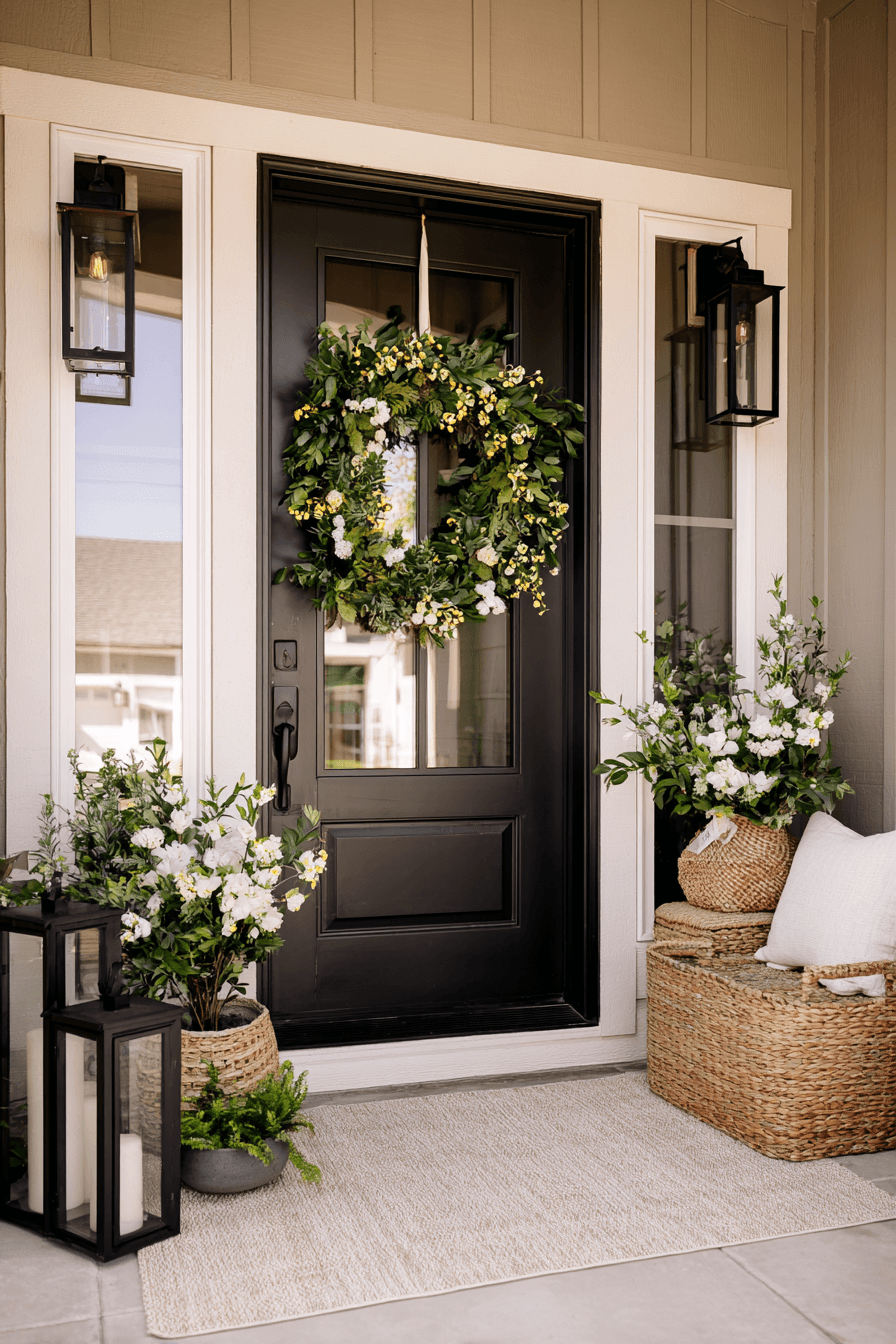 27 Colorful Summer Wreaths For Front Door