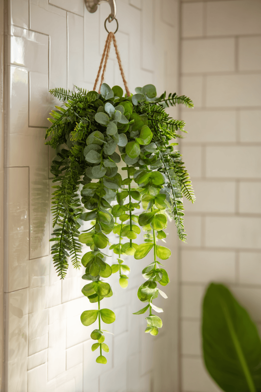 27 Cozy Bathroom Plant Decor Ideas