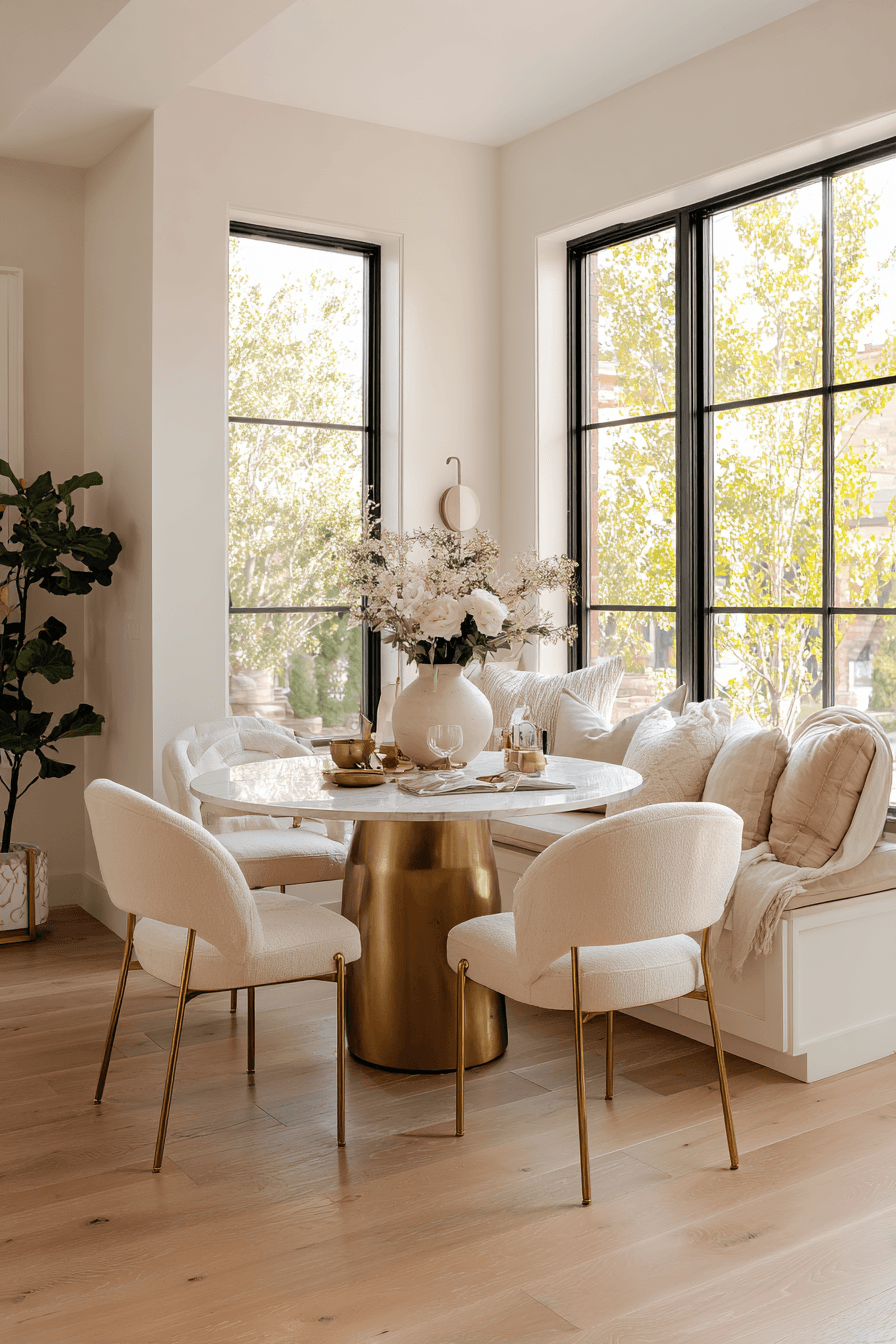 27 Small Corner Breakfast Nook Ideas